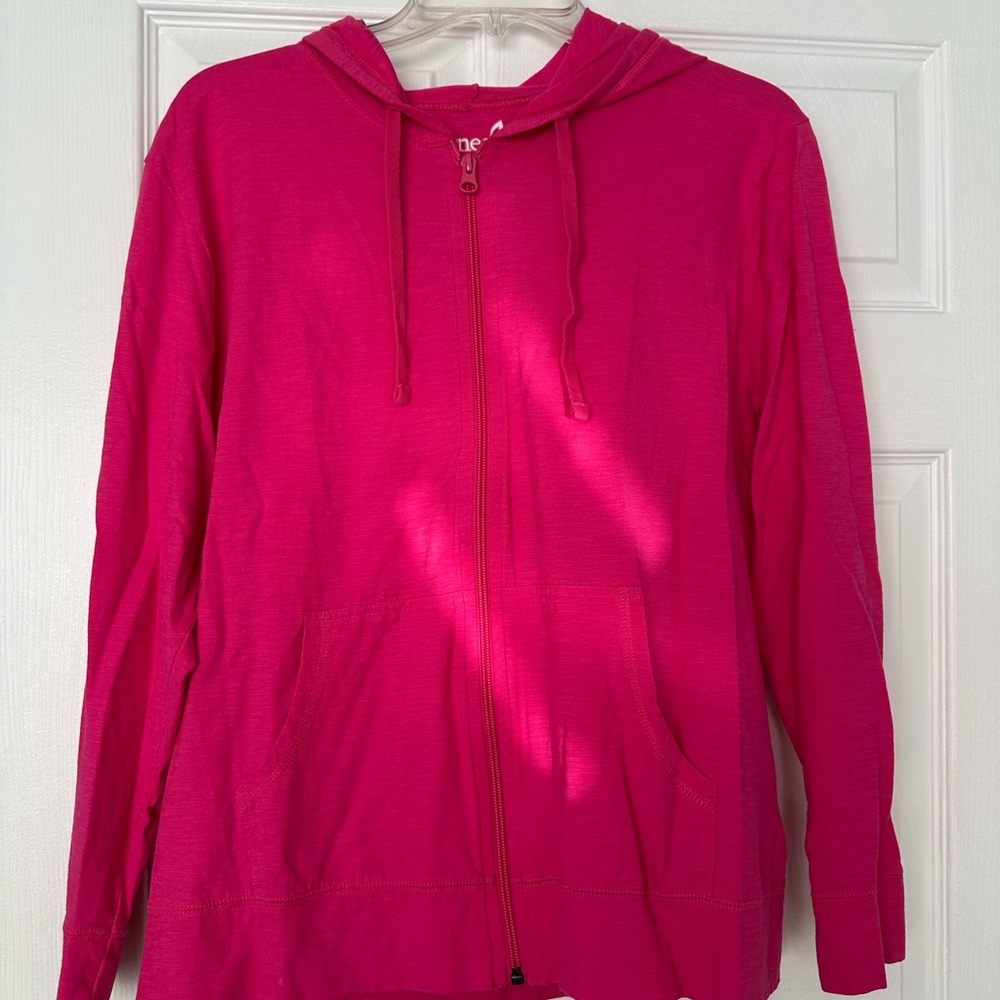 Hans Pink Zip Up